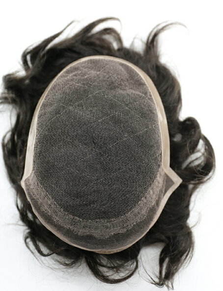 High quality human hair men's Toupee in stock YL085